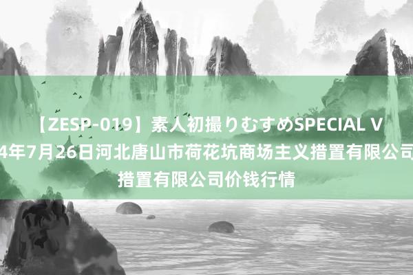 【ZESP-019】素人初撮りむすめSPECIAL Vol.3 2024年7月26日河北唐山市荷花坑商场主义措置有限公司价钱行情