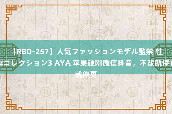 【RBD-257】人気ファッションモデル監禁 性虐コレクション3 AYA 苹果硬刚微信抖音，不改就停更